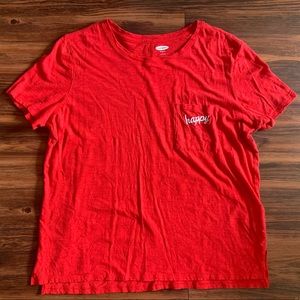 Old Navy Boyfriend Pocket Tee ❤️